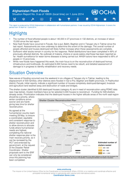 Flash Floods Situation Report No 9.Pdf