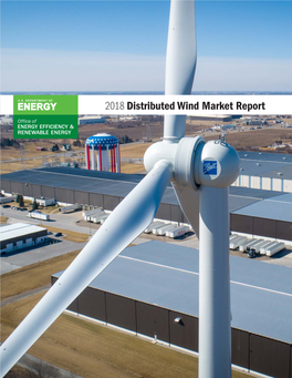 2018 Distributed Wind Market Report DISCLAIMER