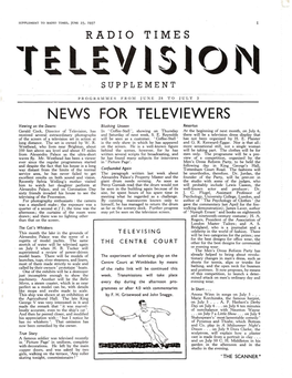 Television Programmes -.:: Radio Times Archive