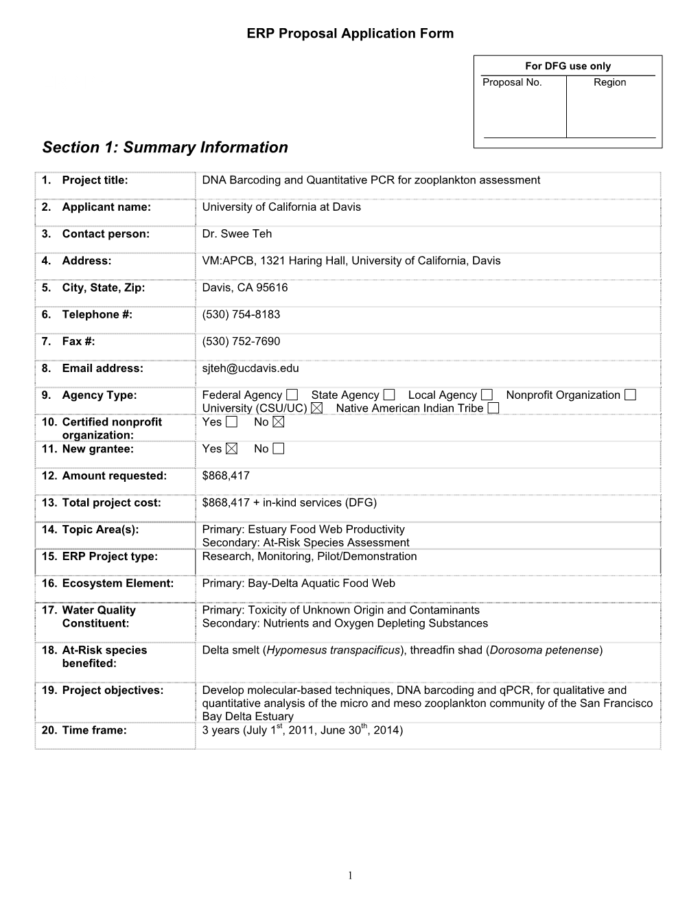 DNA Barcoding and Quantitative PCR for Zooplankton Assessment