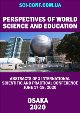 Perspectives of World Science and Education