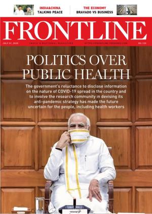 Politics Over Public Health