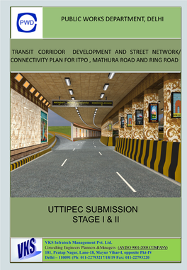 Transit Corridor Development and Street Network/ Connectivity Plan for Itpo , Mathura Road and Ring Road