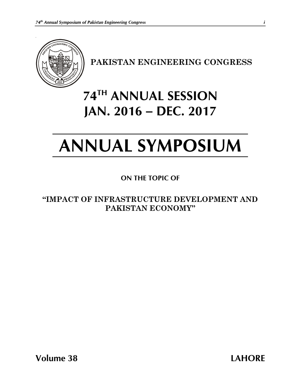 Symposium 2017 Vol 38