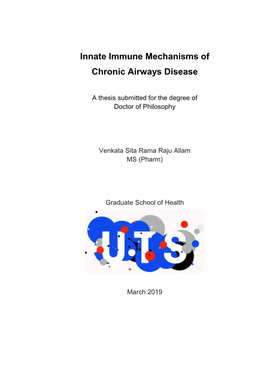 Innate Immune Mechanisms of Chronic Airways Disease