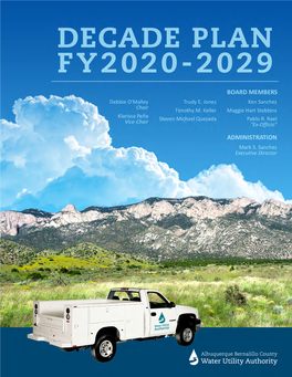 FY2020-2029 Decade Plan
