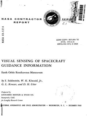 Visual Sensing of Spacecraft Guidance Information