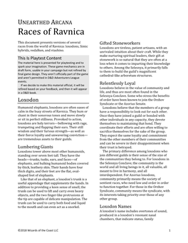 Races of Ravnica