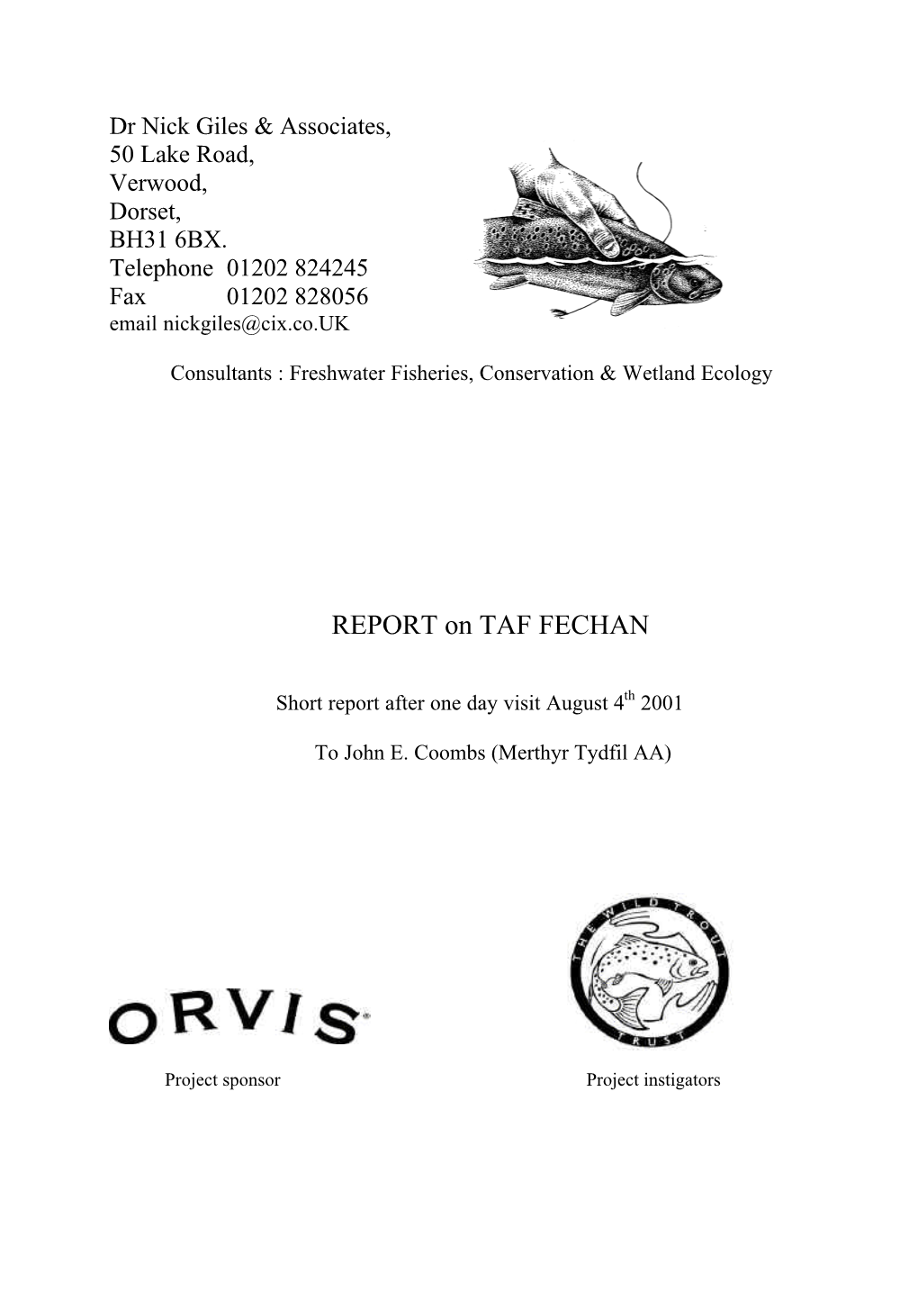 REPORT on TAF FECHAN