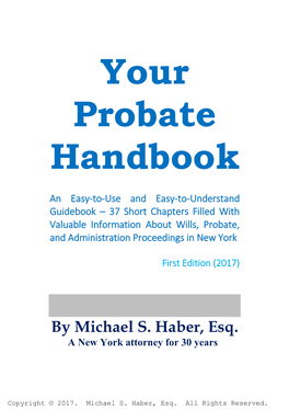 Your Probate Handbook