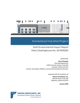 Homestead Industrial Project