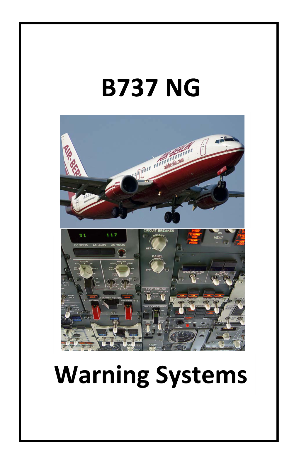 B737 NG Warning Systems