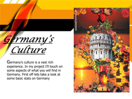 Germany's Culture