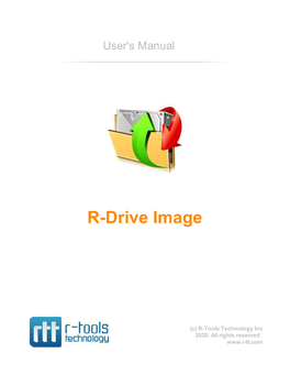R-Drive Image User's Manual