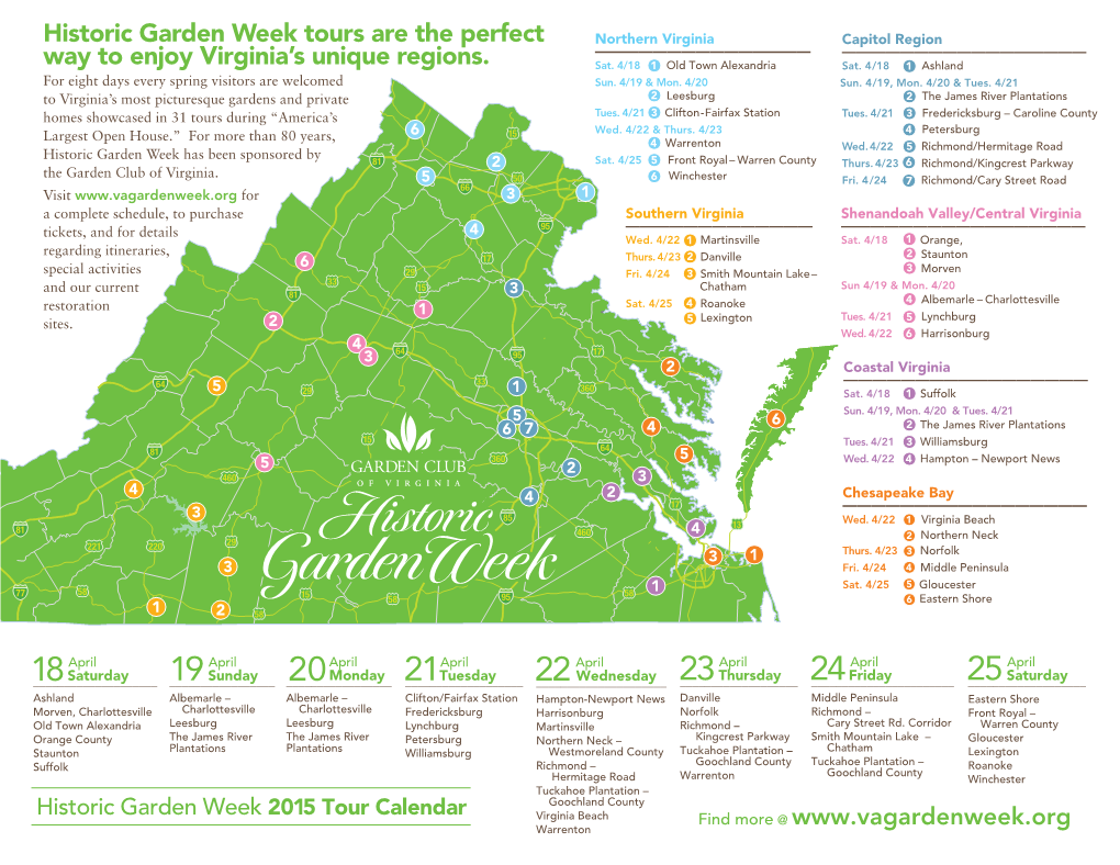 Historic Garden Week Tours Are the Perfect Way to Enjoy Virginia's