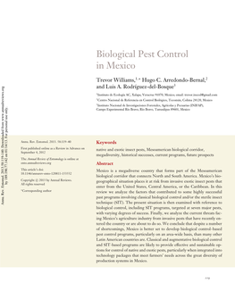 Biological Pest Control in Mexico