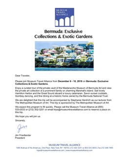 Bermuda: Exclusive Collections & Exotic Gardens