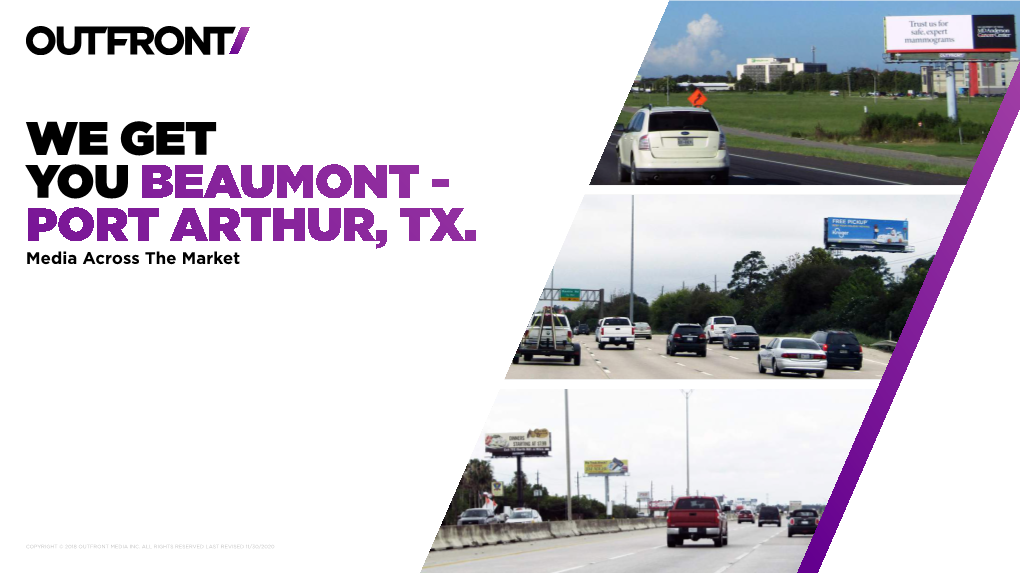 We Get You Beaumont - Port Arthur, Tx