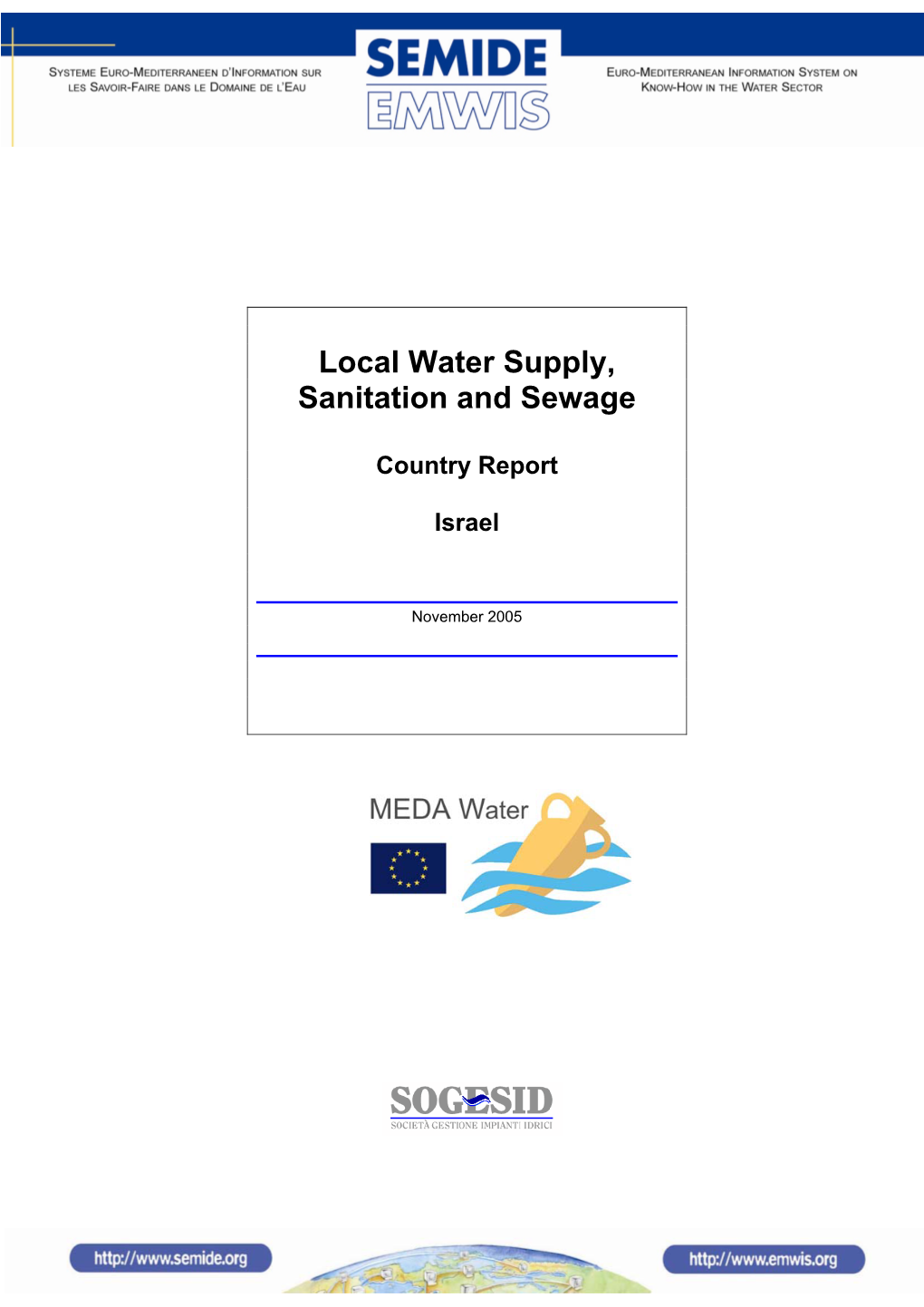 Local Water Supply, Sanitation and Sewage