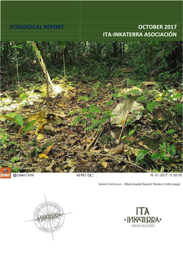 Ecological Report October 2017 Ita-Inkaterra Asociación