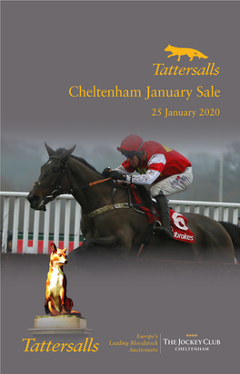 Cheltenham January Sale 25 January 2020