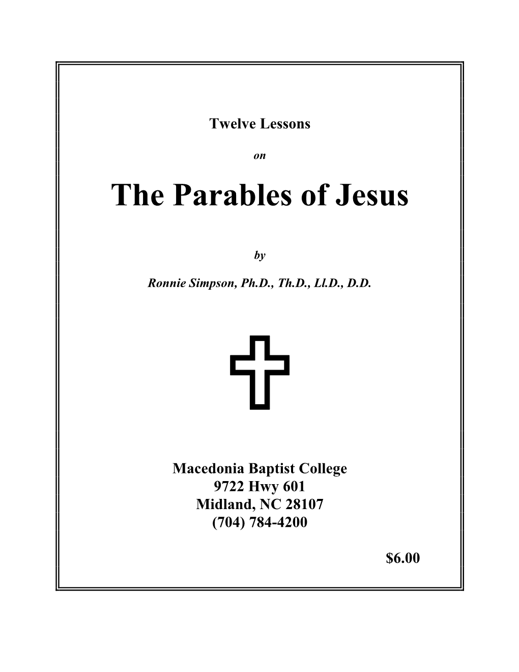 Parables of Jesus