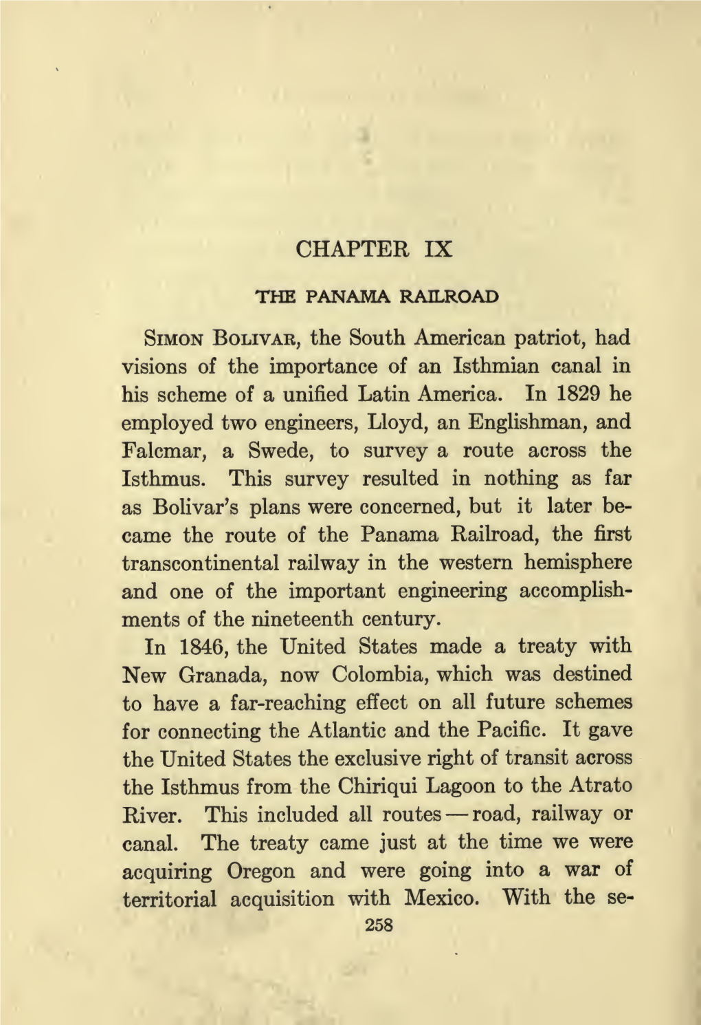 The Story of Panama: the New Route to India