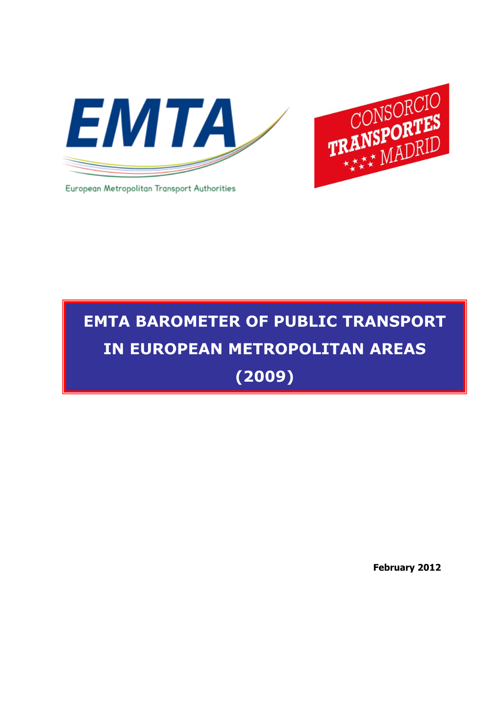 Emta Barometer of Public Transport in European