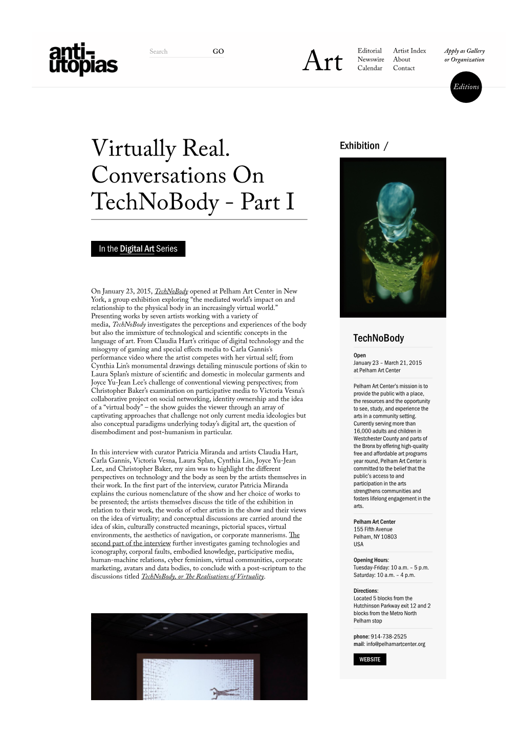 Virtually Real. Conversations on Technobody - Part I