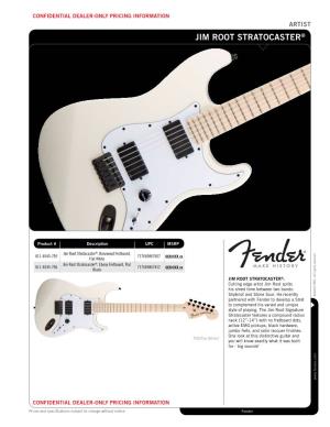 Jim Root Stratocaster®