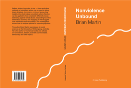 Nonviolence Unbound Brian Martin