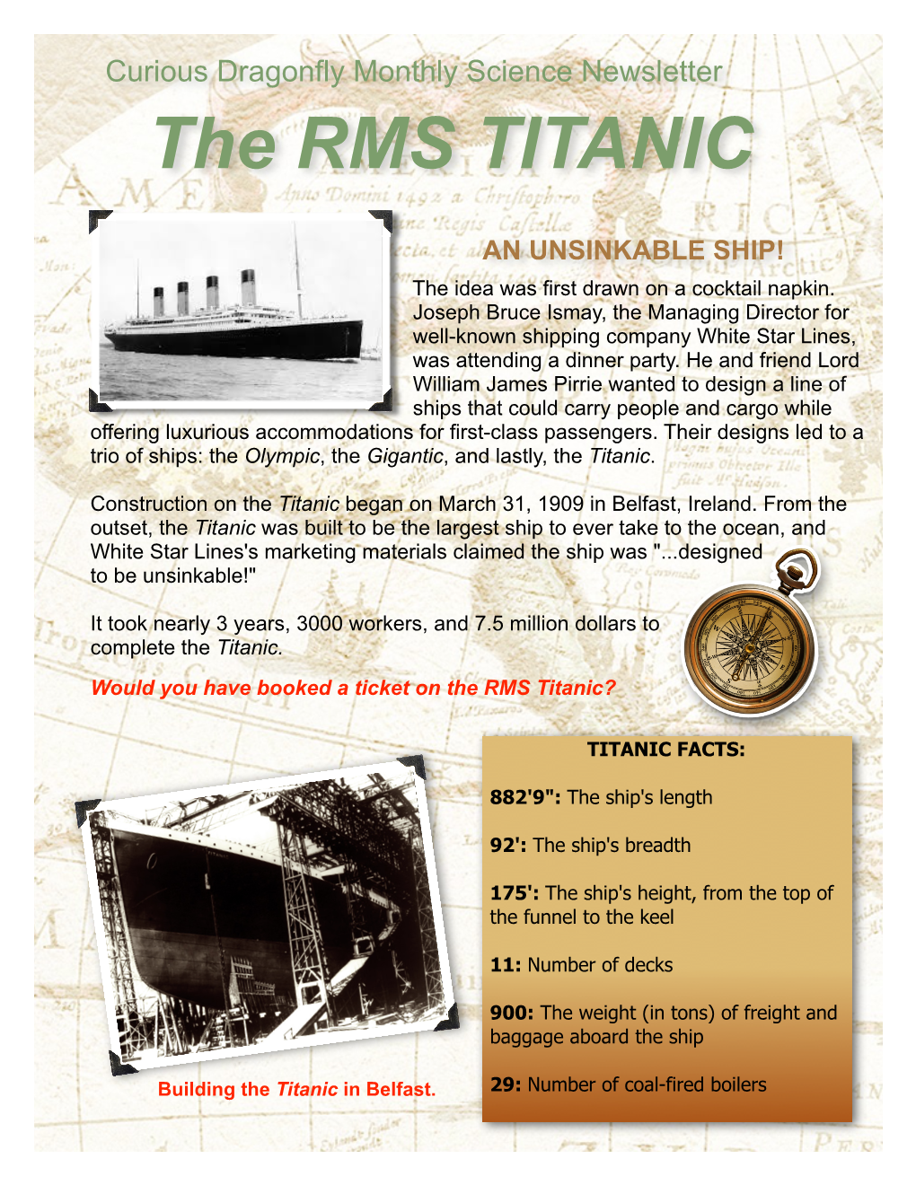 Titanic Newsletter