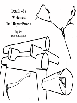 Details of a Wilderness Trail Repair Project