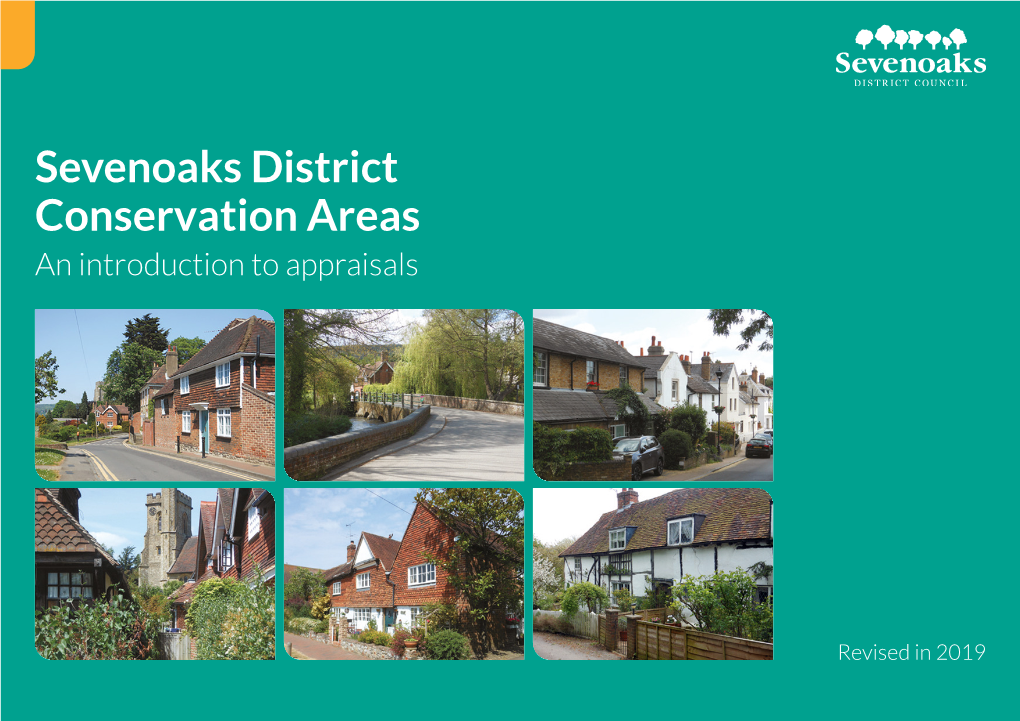 Sevenoaks District Conservation Areas an Introduction to Appraisals