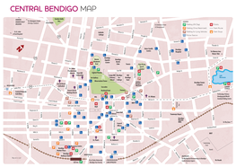 Central Bendigo Map