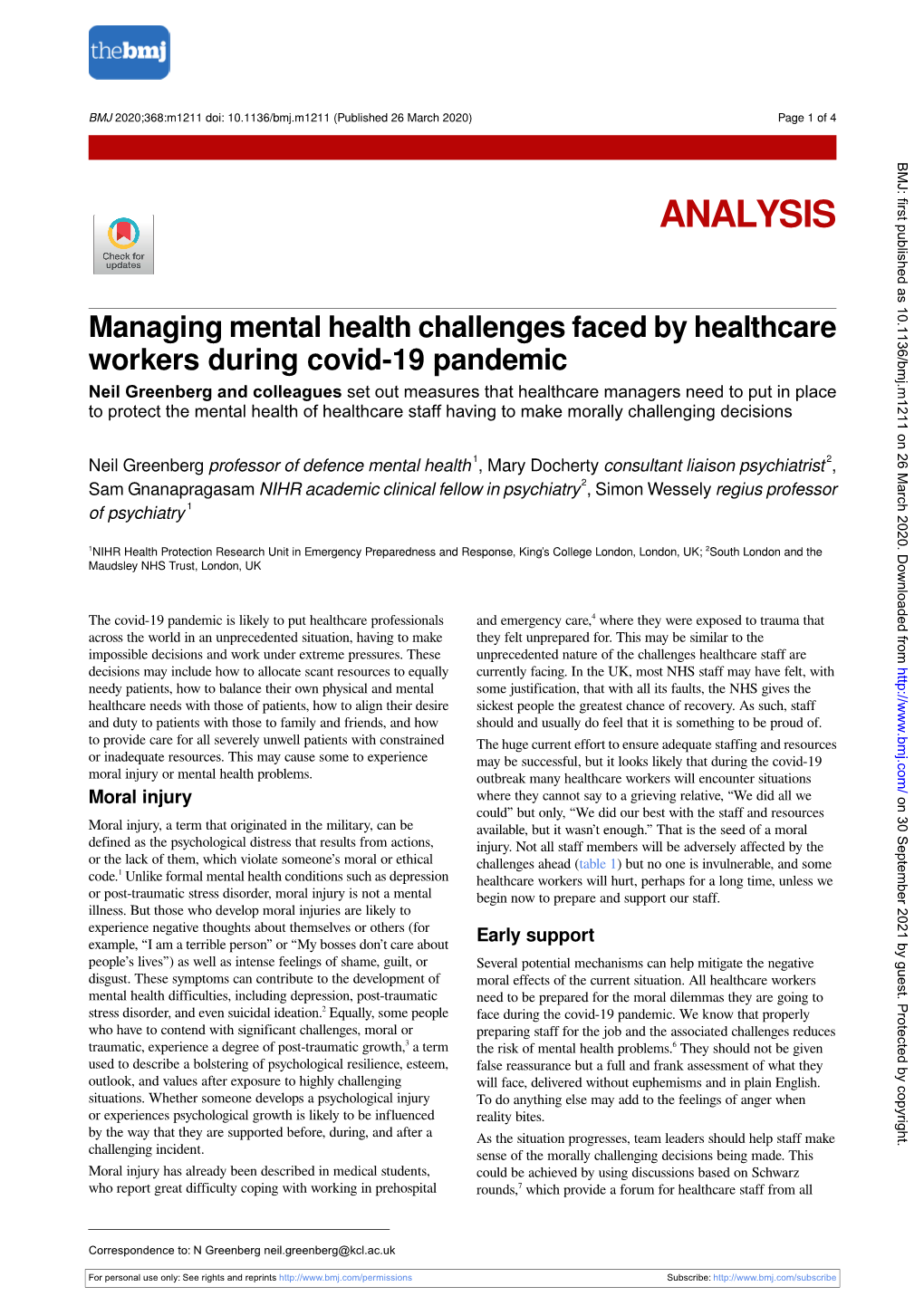 managing-mental-health-challenges-faced-by-healthcare-workers-during-covid-19-pandemic-docslib