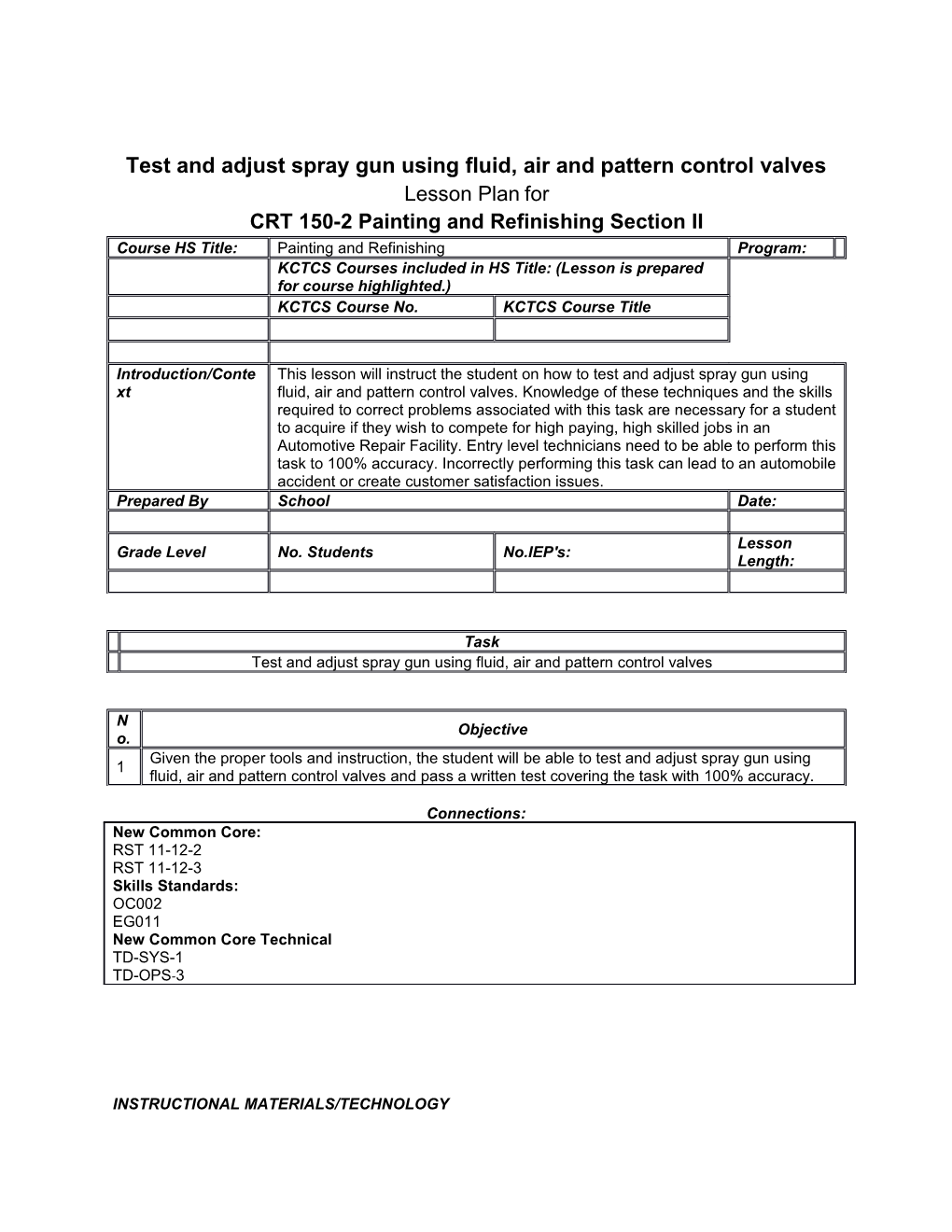 Test and Adjust Spray Gun Using Fluid, Air and Pattern Control Valves