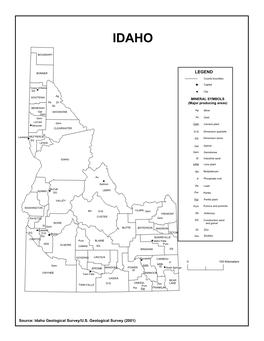 The Mineral Industry of Idaho