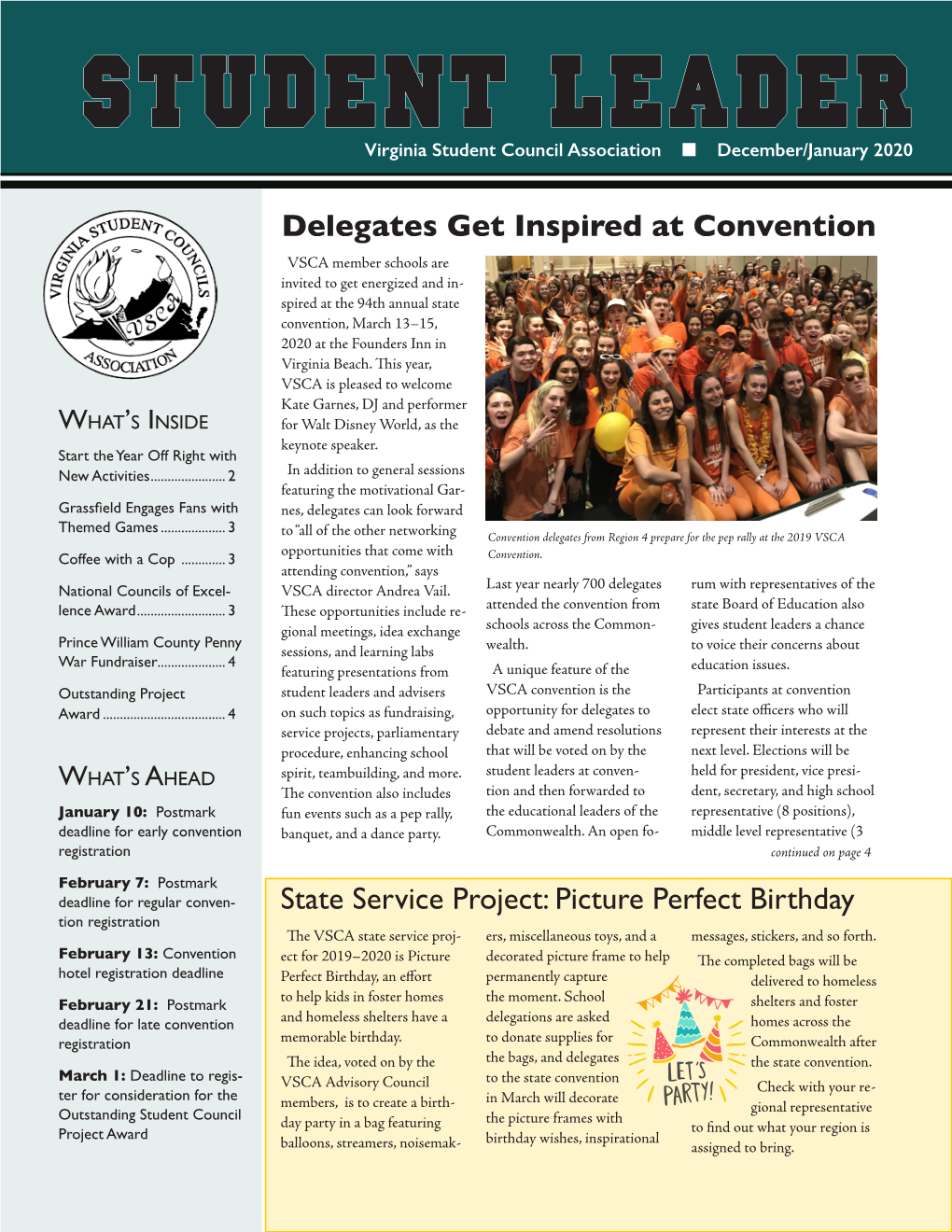 Delegates Get Inspired at Convention State Service Project: Picture