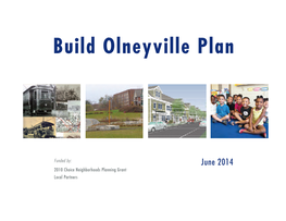 Build Olneyville Transformation Plan