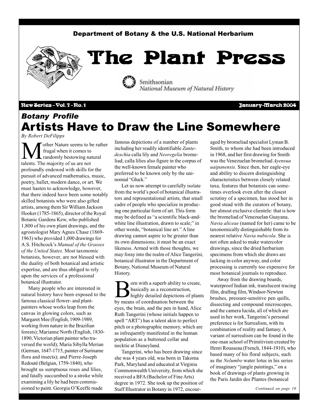 2004 Vol. 7, Issue 1