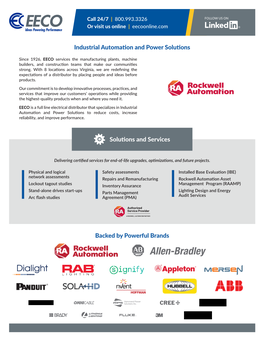 Industrial Automation and Power Solutions Backed by Powerful