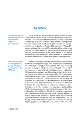 The European Union's Trade Policies and Their Economics Effects