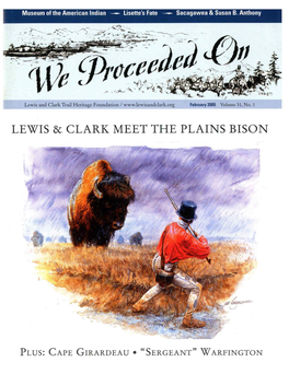 Lewis & Clark Meet the Plains Bison