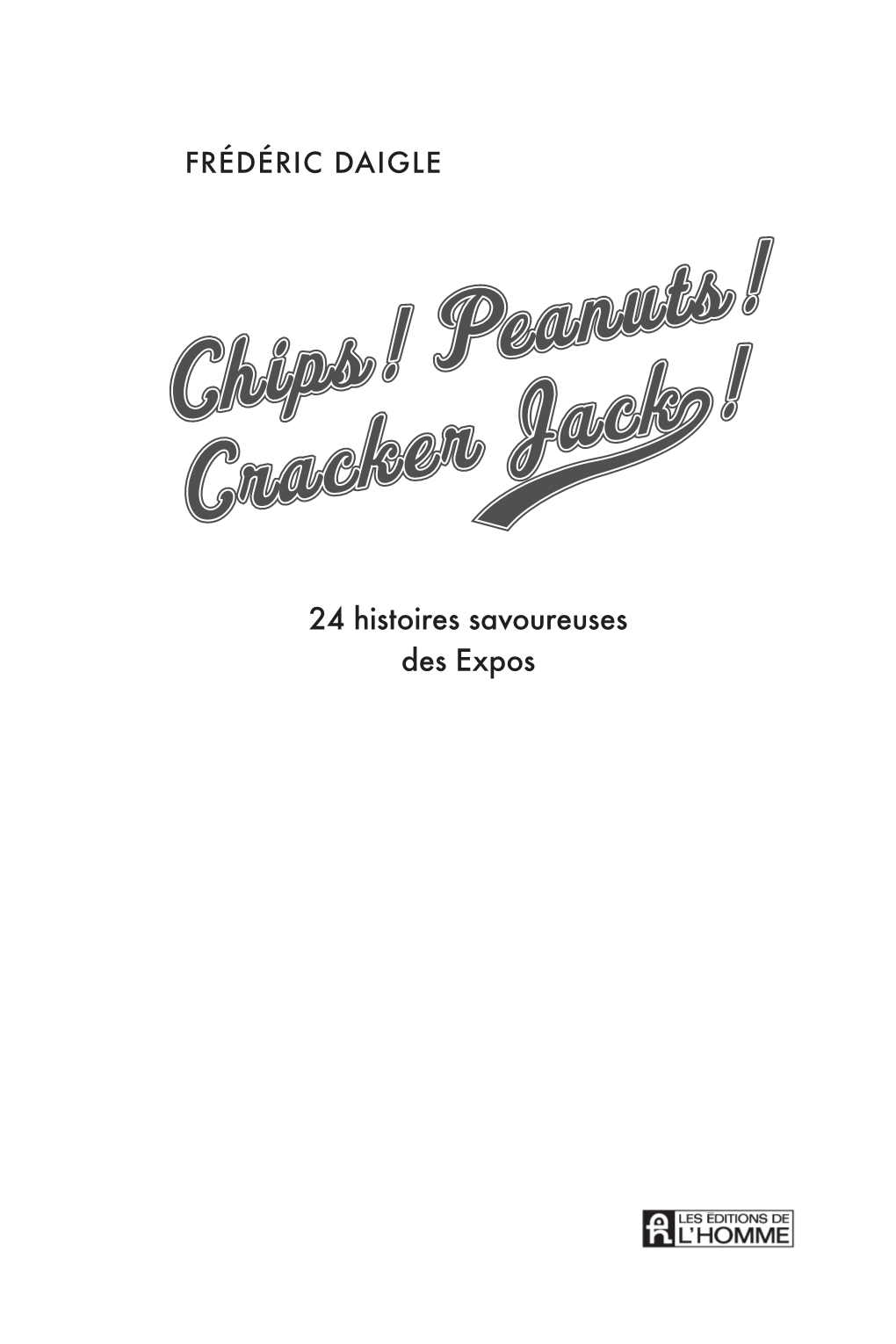 Peanuts ! Cracker Jack !