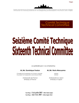 Comité Technique Technical Committee