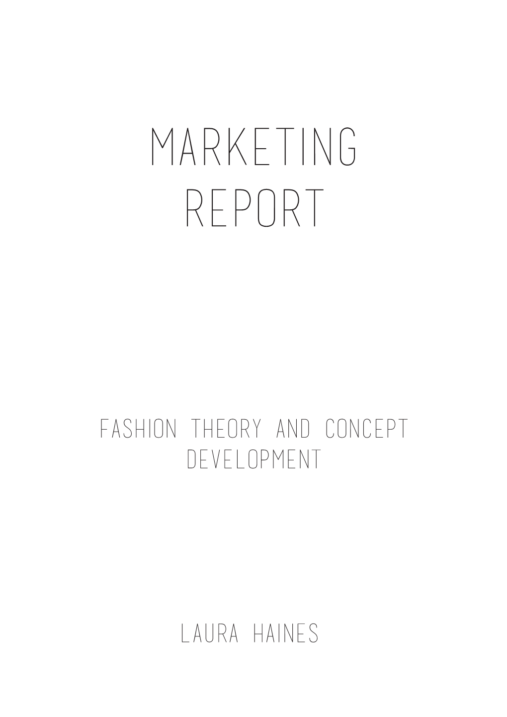 Marketing Report