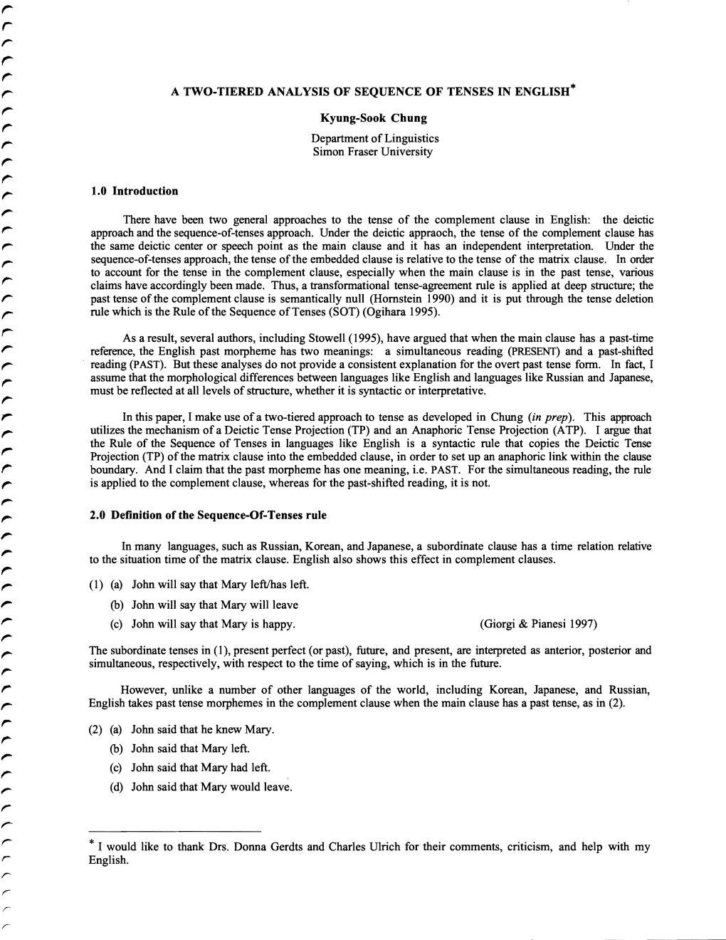 a-two-tiered-analysis-of-sequence-of-tenses-in-english-kyung-sook