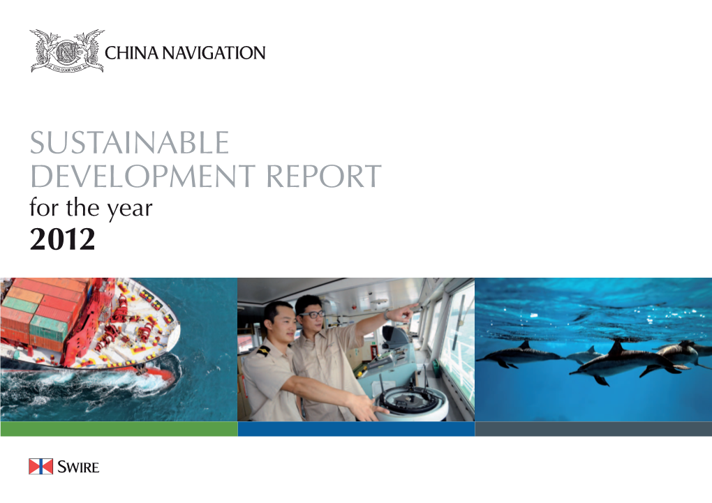 Sustainable Development Report 2012 3