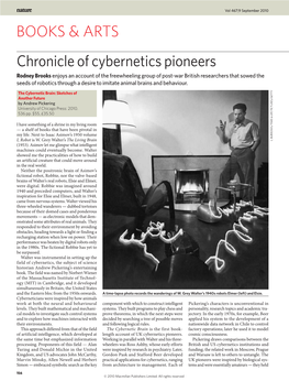 Chronicle of Cybernetics Pioneers BOOKS & ARTS